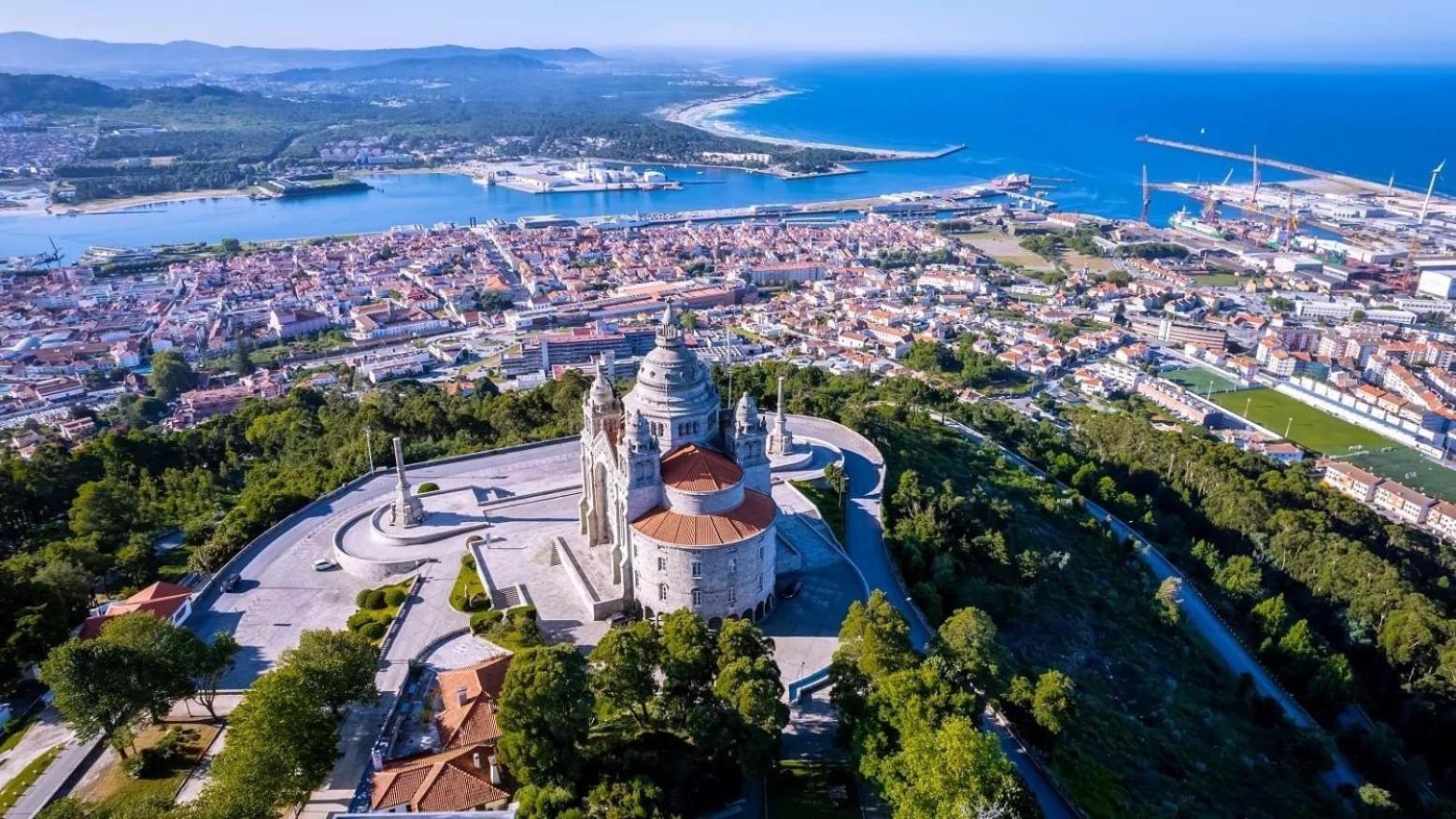 Вилла Casa Pedro E Ines Виана-ду-Каштелу Экстерьер фото